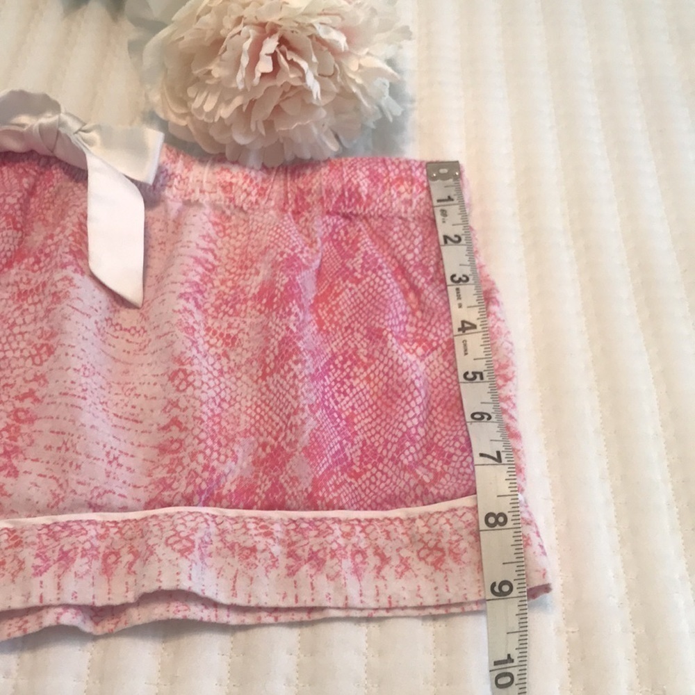 Victoria’s Secret Pink & White Lounge Pajama Shorts Size Small - Picture 7 of 10